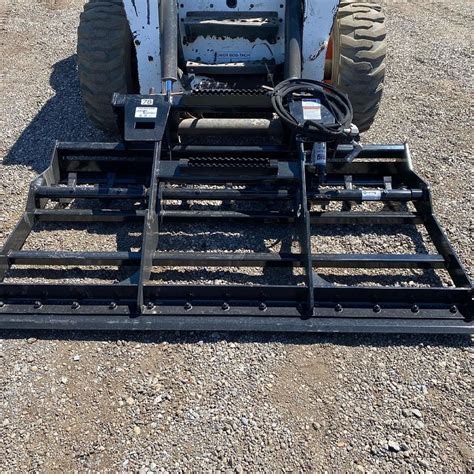 cat skid steer land leveler|virnig land leveler for sale.